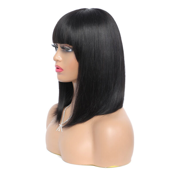 Women's Short Hair Series Real Hair Bob Headgear - Image 2