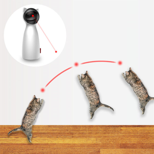 Automatic Cat Toys Interactive Smart Teasing Pet LED Laser Funny - Image 5