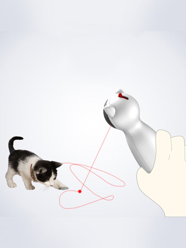 Automatic Cat Toys Interactive Smart Teasing Pet LED Laser Funny - Image 3