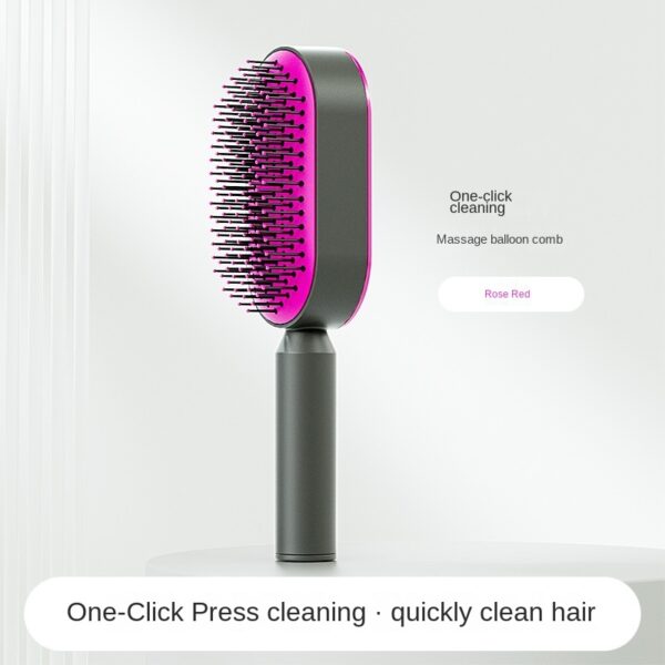 3D Hair Growth Comb for Women, Self-Cleaning Hairbrush, Scalp Massager, Anti-Hair Loss - Image 5