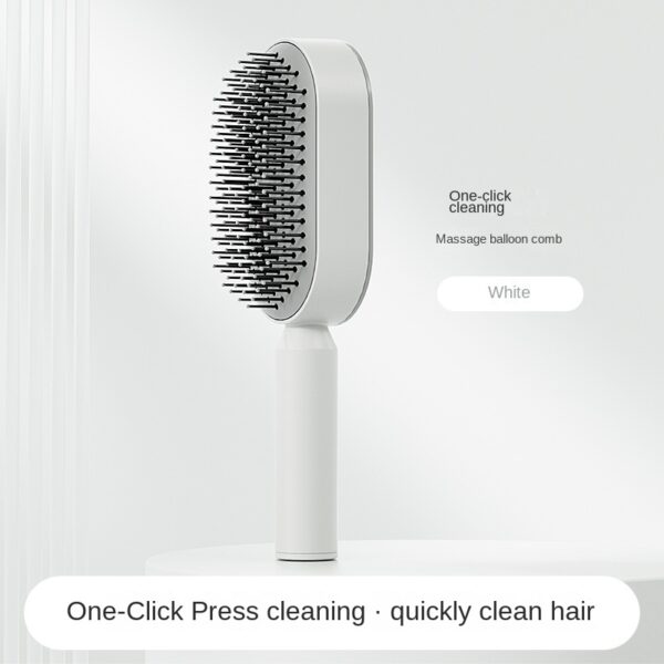 3D Hair Growth Comb for Women, Self-Cleaning Hairbrush, Scalp Massager, Anti-Hair Loss - Image 6