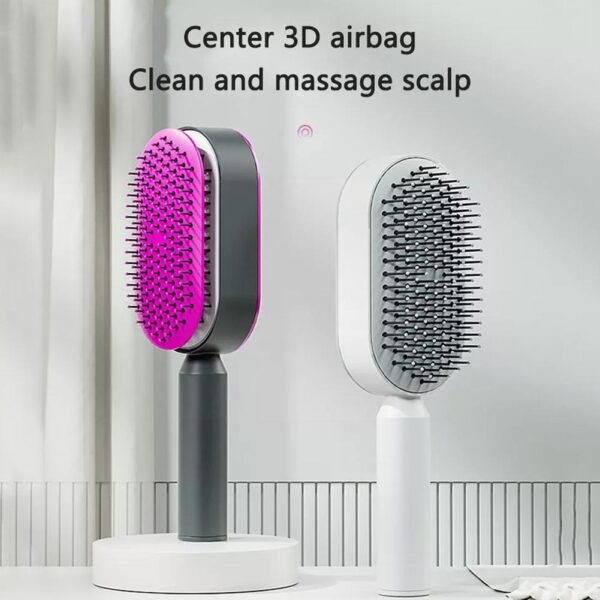 3D Hair Growth Comb for Women, Self-Cleaning Hairbrush, Scalp Massager, Anti-Hair Loss - Image 10