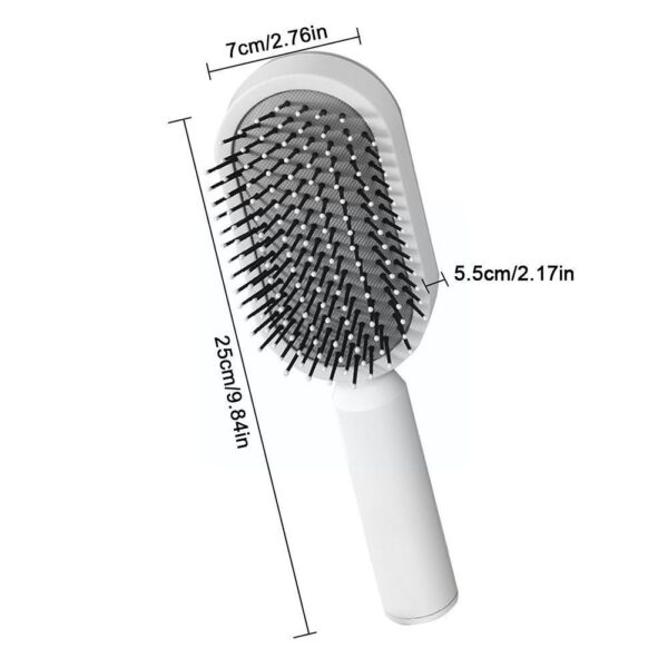 3D Hair Growth Comb for Women, Self-Cleaning Hairbrush, Scalp Massager, Anti-Hair Loss - Image 8