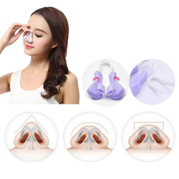 Magic Nose Shaper Clip – Silicone Lifting Tool for a Slimmer, Straightened Nose - Image 5