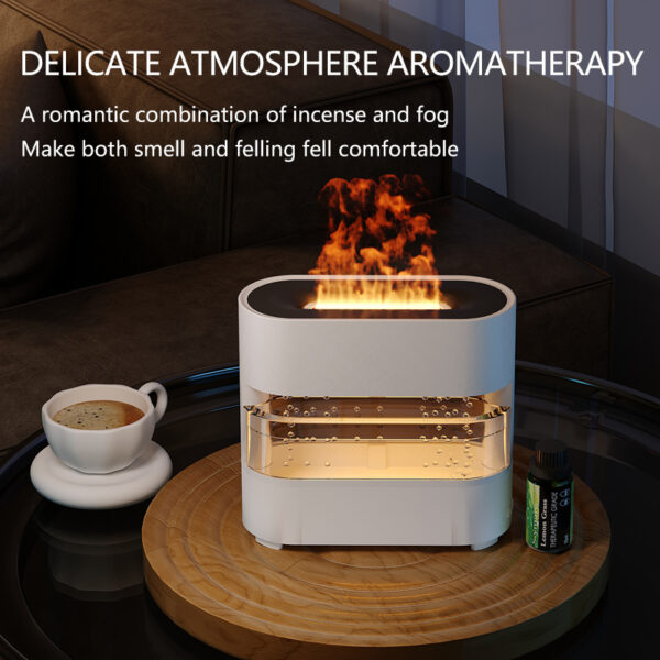 2024 Rain Cloud Fire Humidifier – Water Drip Aroma Diffuser - Image 4