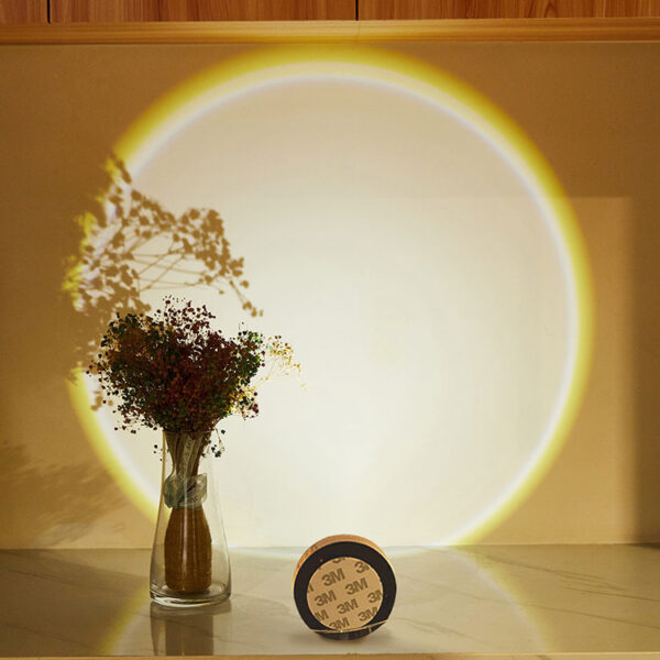 Battery Powered Sunset Nightlight Wall Lamp For  Decoration - Image 4