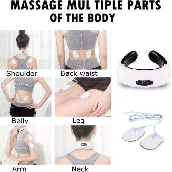 Electric  Pulse Neck Massager Magnetic Therapy Vertebra - Image 3