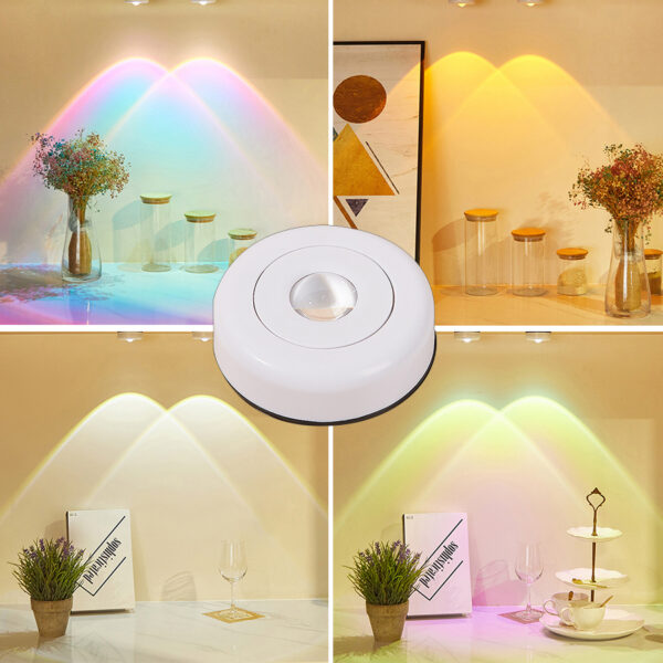 Battery Powered Sunset Nightlight Wall Lamp For  Decoration - Image 2